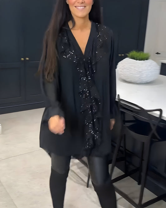 Skylar™ | Elegante Blouse met Volants