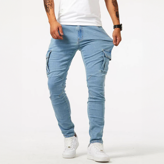 Vanmeeren™ | Stretchy Cargo Jeans
