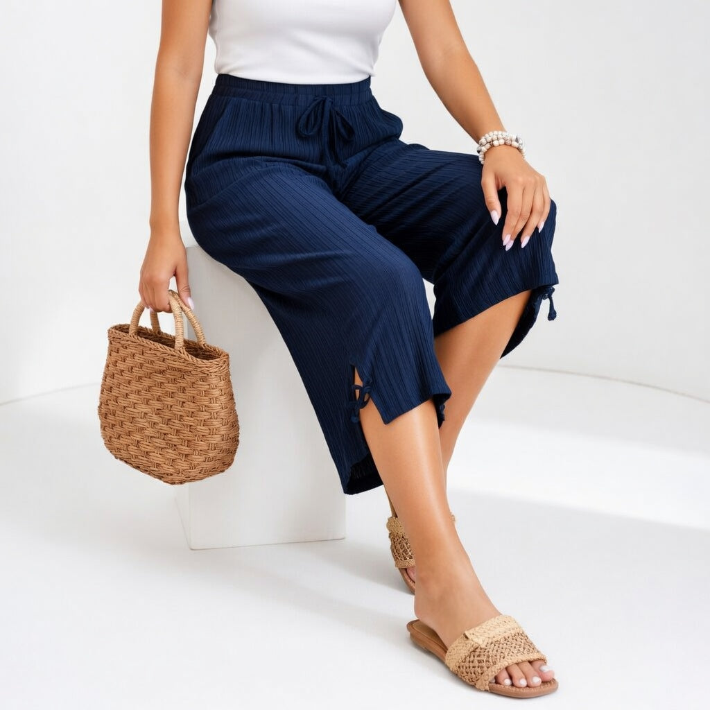 Lauréline™ — Elegant, comfortable, airy summer trousers