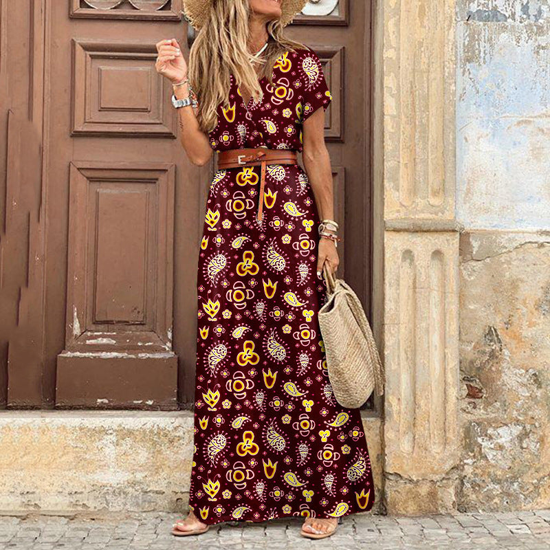 Laluna® | Elegante Bohemian Maxi-Jurk
