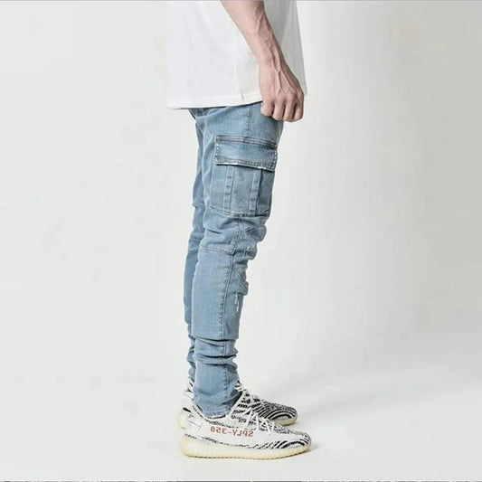 Vanmeeren™ | Cargo Street Elastic Jeans