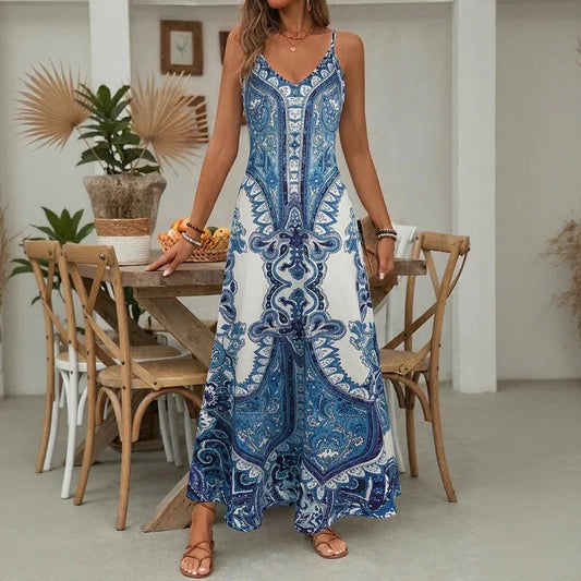 Jasmijn™ | Maxi Jurk met Print