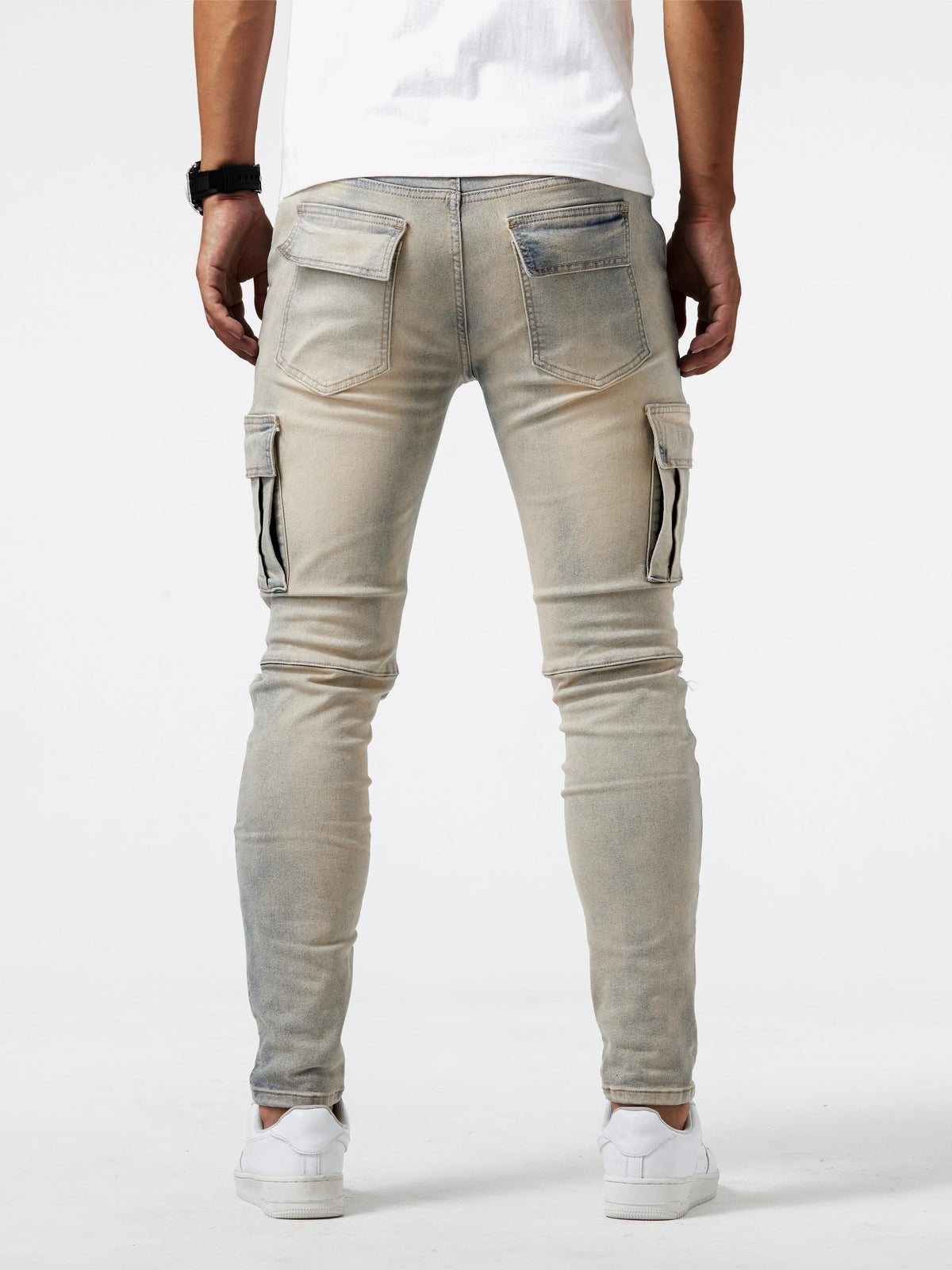 Vanmeeren™ | Slim Fit Cargo Jeans
