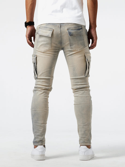 Vanmeeren™ | Slim Fit Cargo Jeans