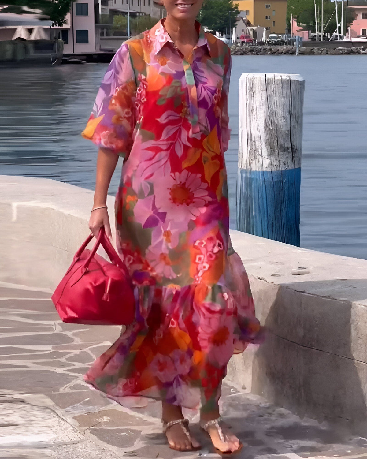 Camila™ | Colorful Maxi Dress