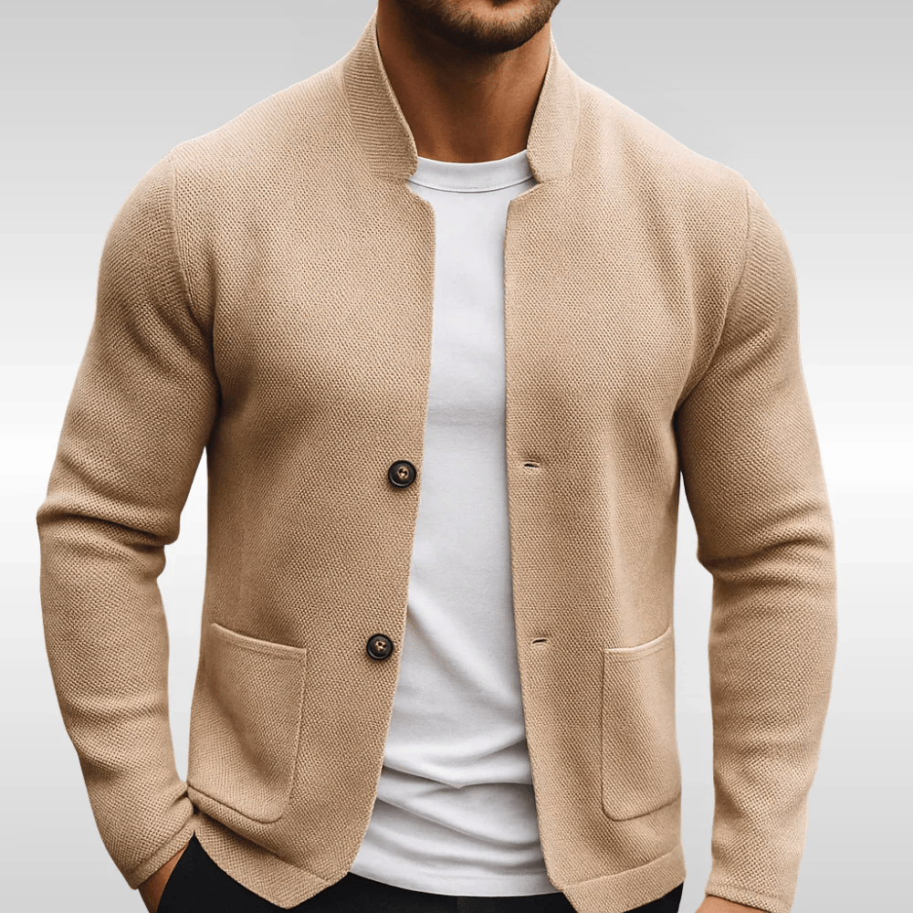 Vanmeeren™ | Gilet in textuurgebreide stof