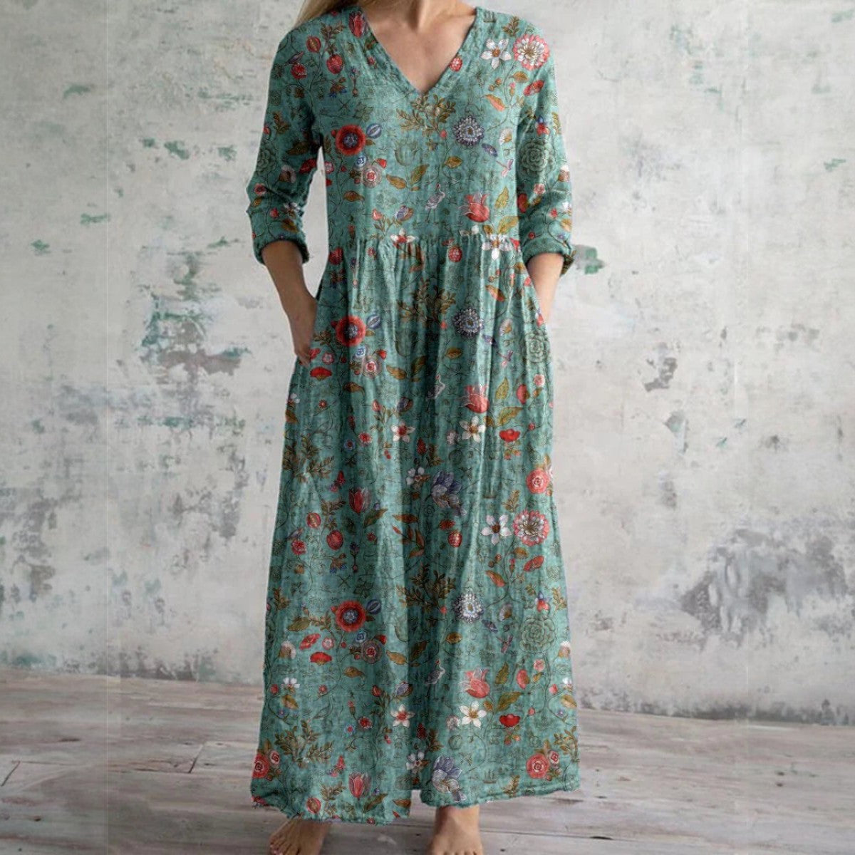 Laluna® | Elegante Bloemenjurk