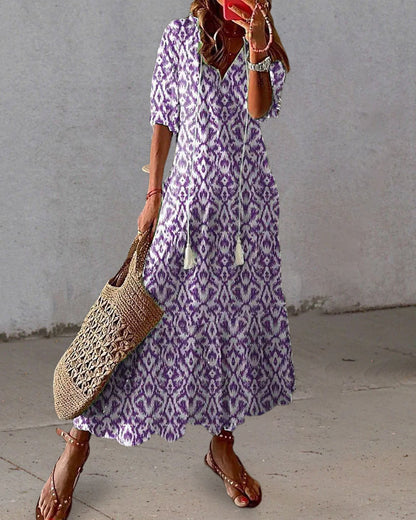 Laluna® | Elegante Boho Jurk