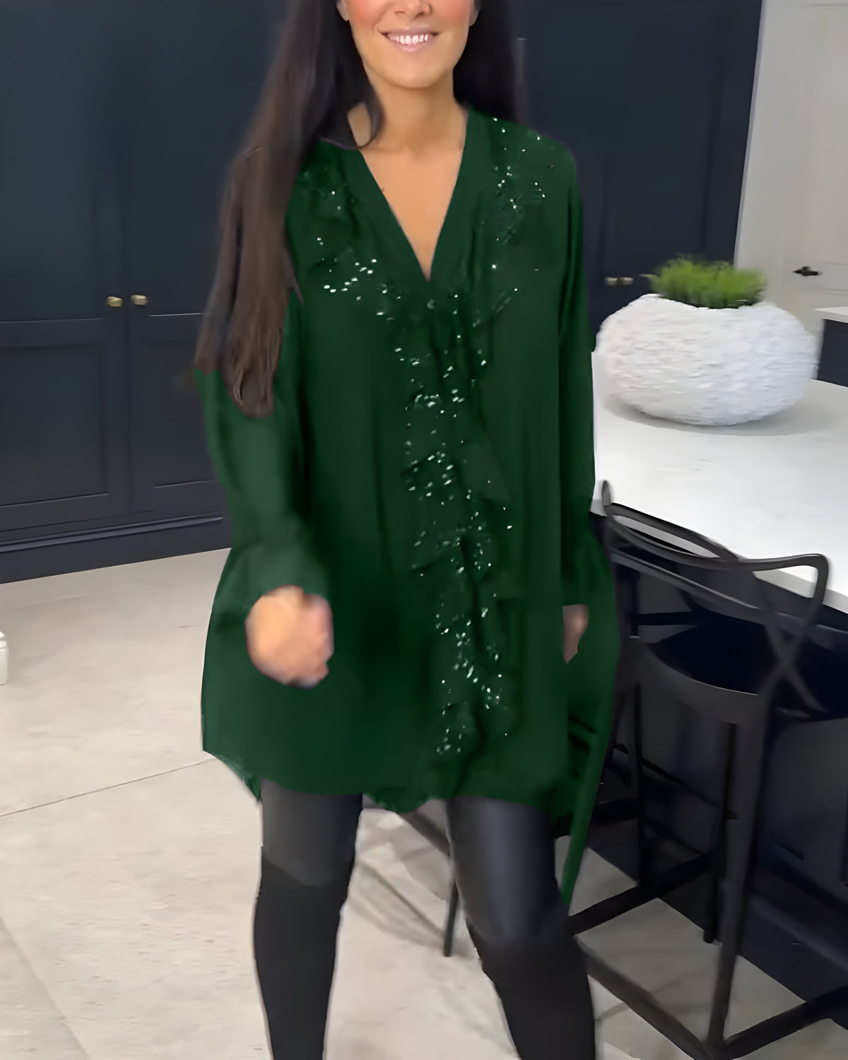 Skylar™ | Elegant Ruffled Blouse