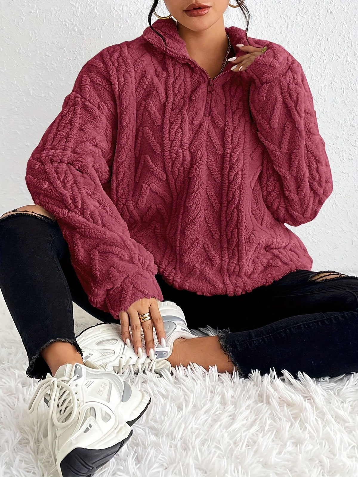 Laluna® | Elegante Fleece Trui