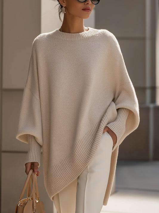 Laluna® | Oversized Lange Modieuze Trui