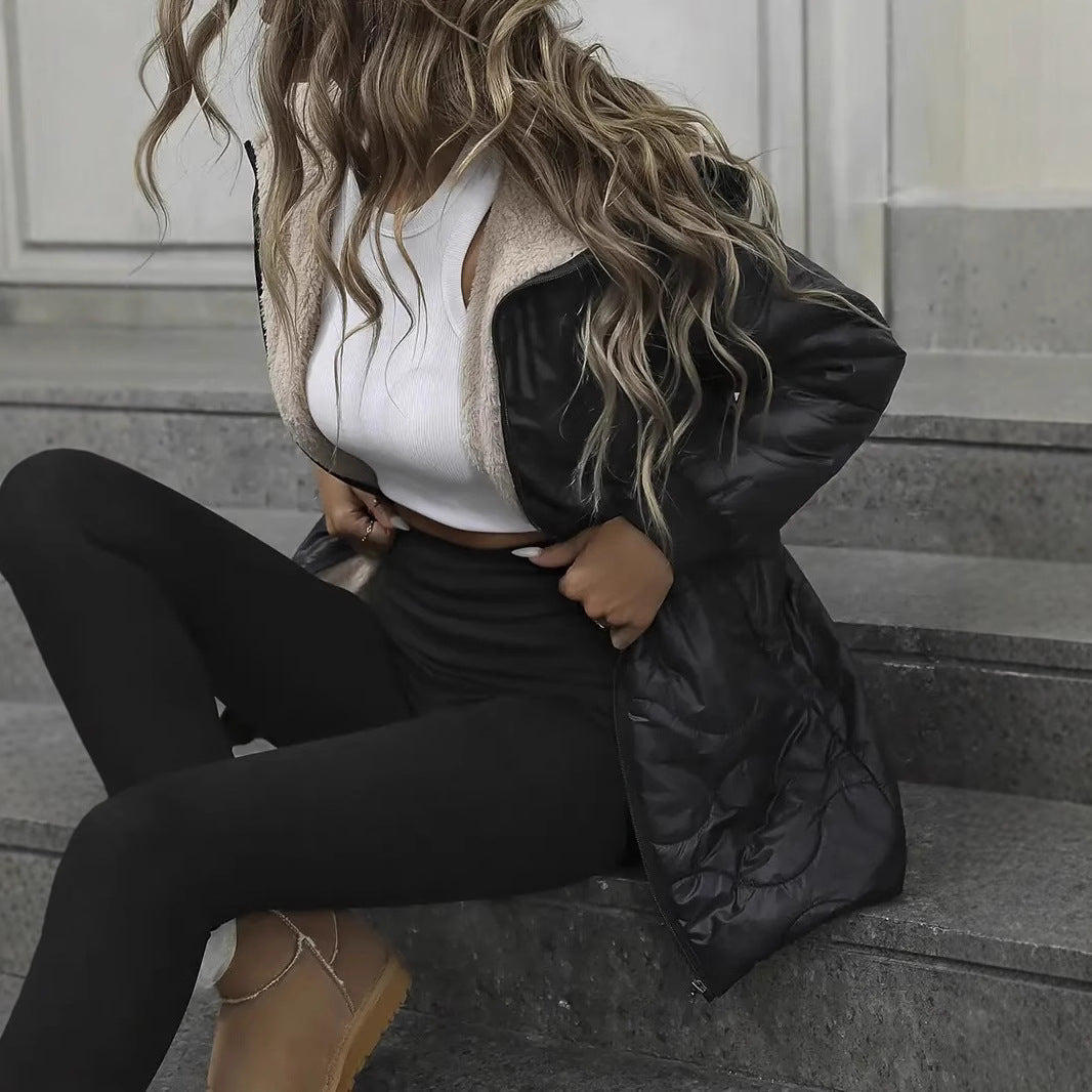 Lina™ | Lightweight Thermal Jacket with Hood and Zipper