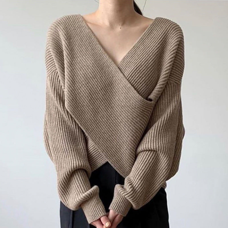 Vanmeeren™ | Elegante kruisgebreide trui