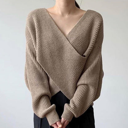 Vanmeeren™ | Elegante kruisgebreide trui