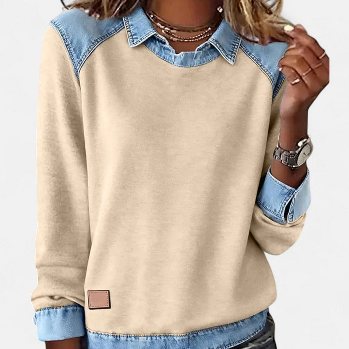Laluna® | Trendy Lange Mouwen Damestrui