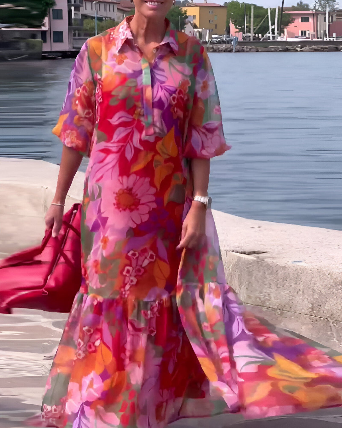 Camila™ | Colorful Maxi Dress