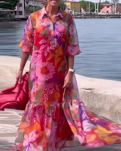 Camila™ | Colorful Maxi Dress