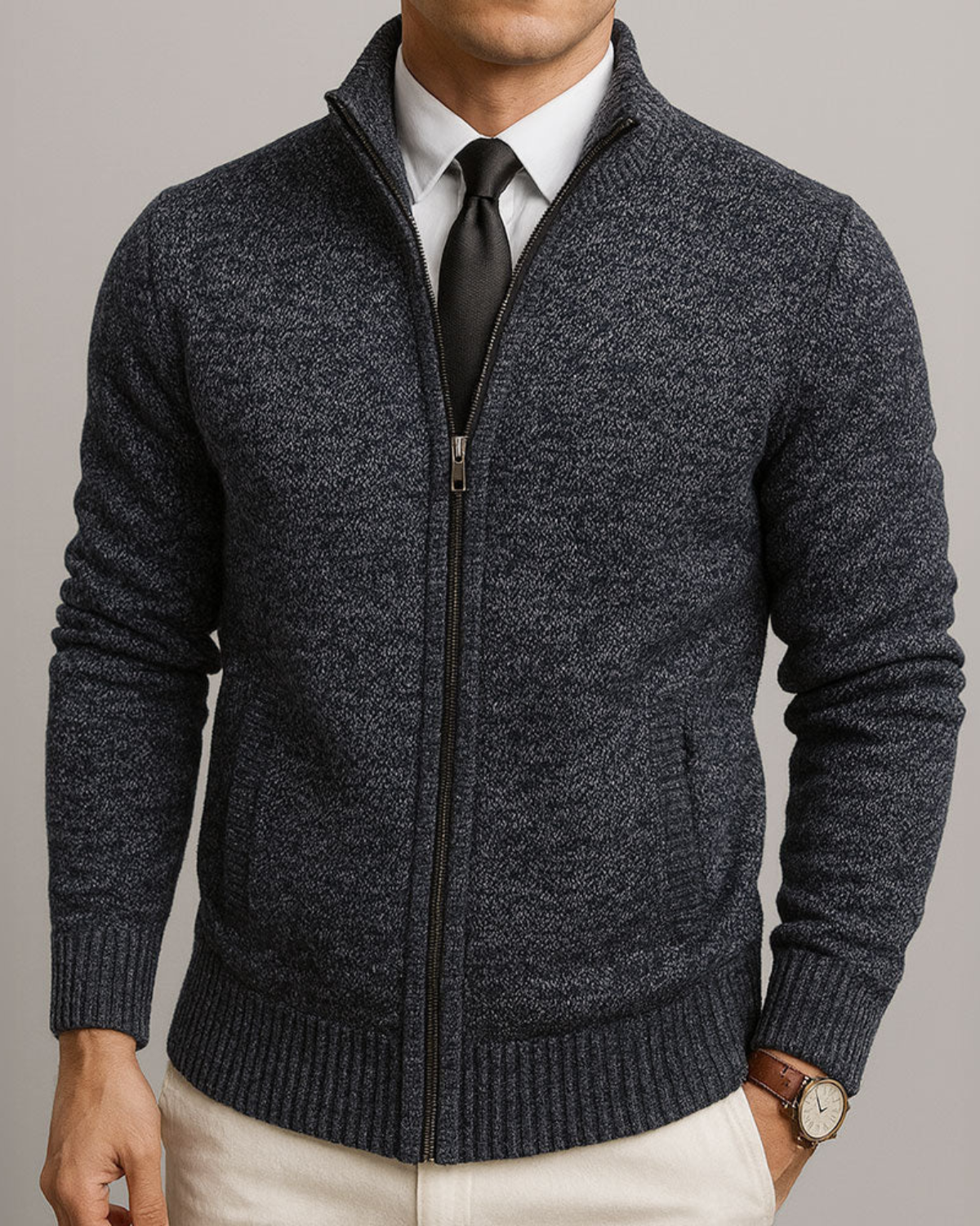 Vanmeeren™ | Merino Wollen Cardigan