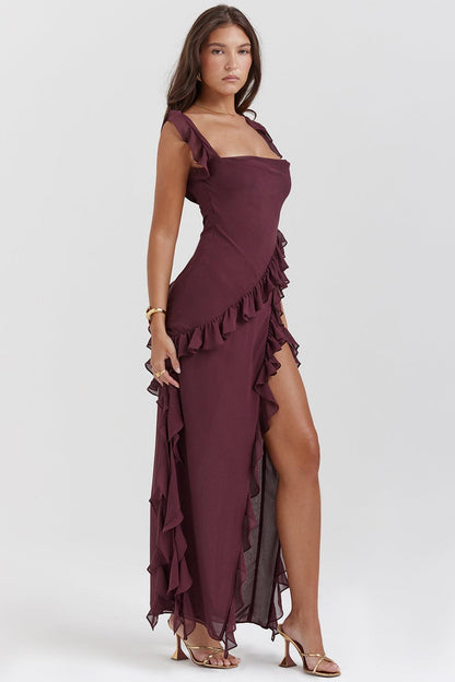 Laluna® | Maxi jurk Met Ruches