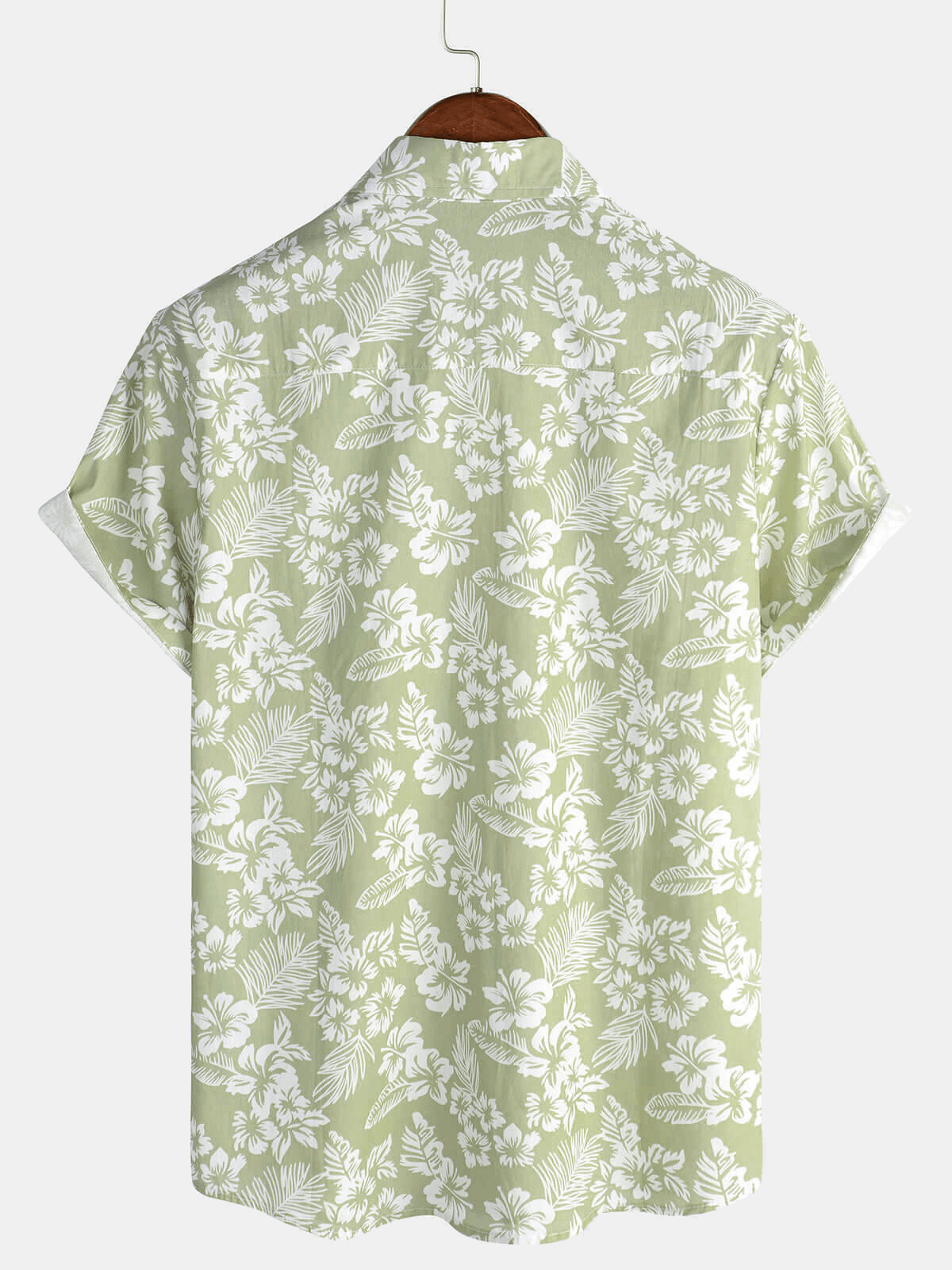 Vanmeeren™ | Hawaïblouse met korte mouwen en bloemenpatroon
