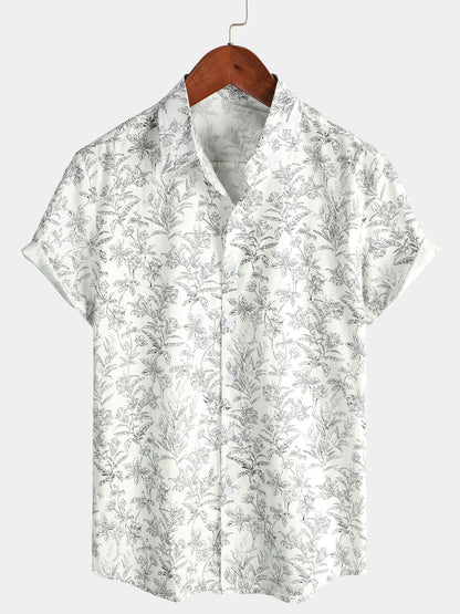 Vanmeeren™ | Katoenen Hawaii Overhemd met Korte Mouwen
