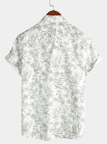 Vanmeeren™ | Katoenen Hawaii Overhemd met Korte Mouwen