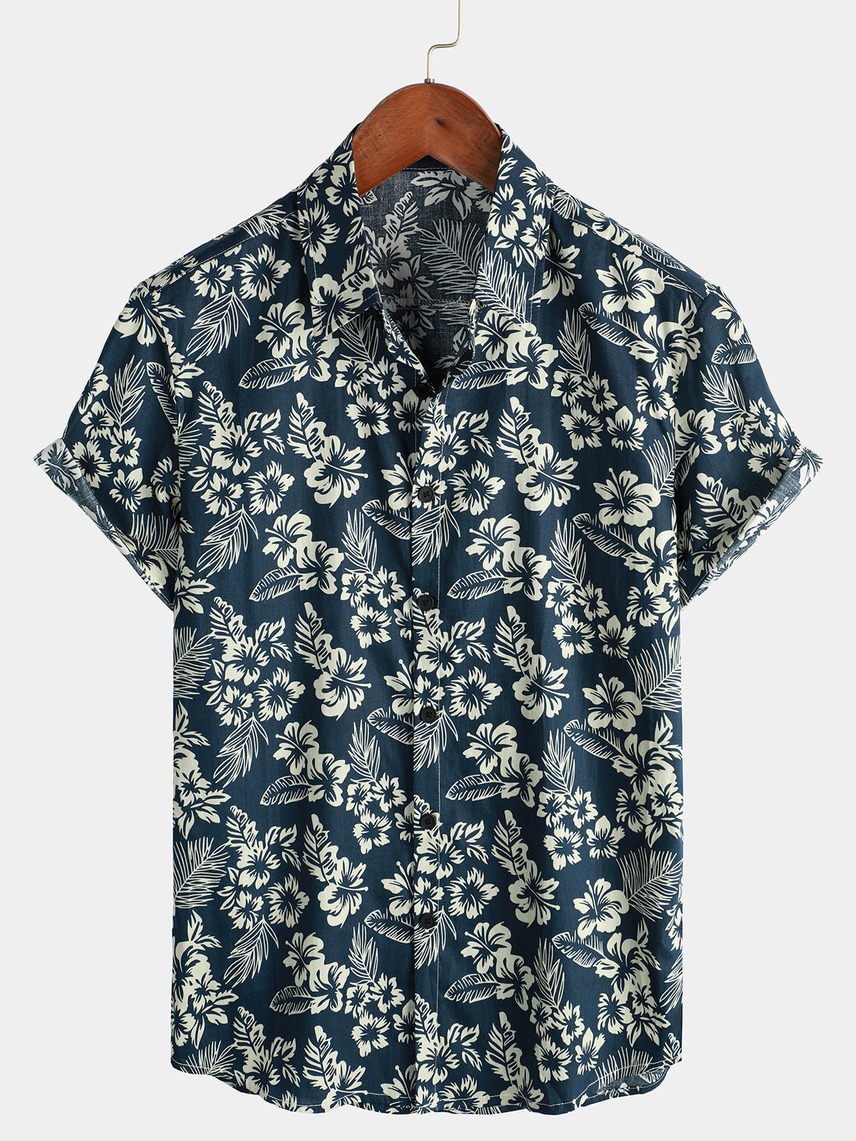 Vanmeeren™ | Katoenen Hawaii Overhemd met Korte Mouwen
