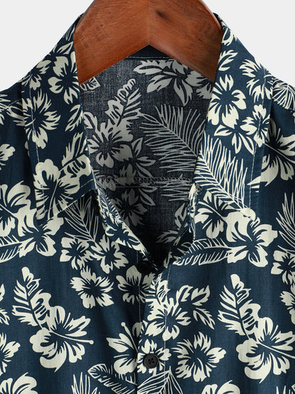 Vanmeeren™ | Katoenen Hawaii Overhemd met Korte Mouwen