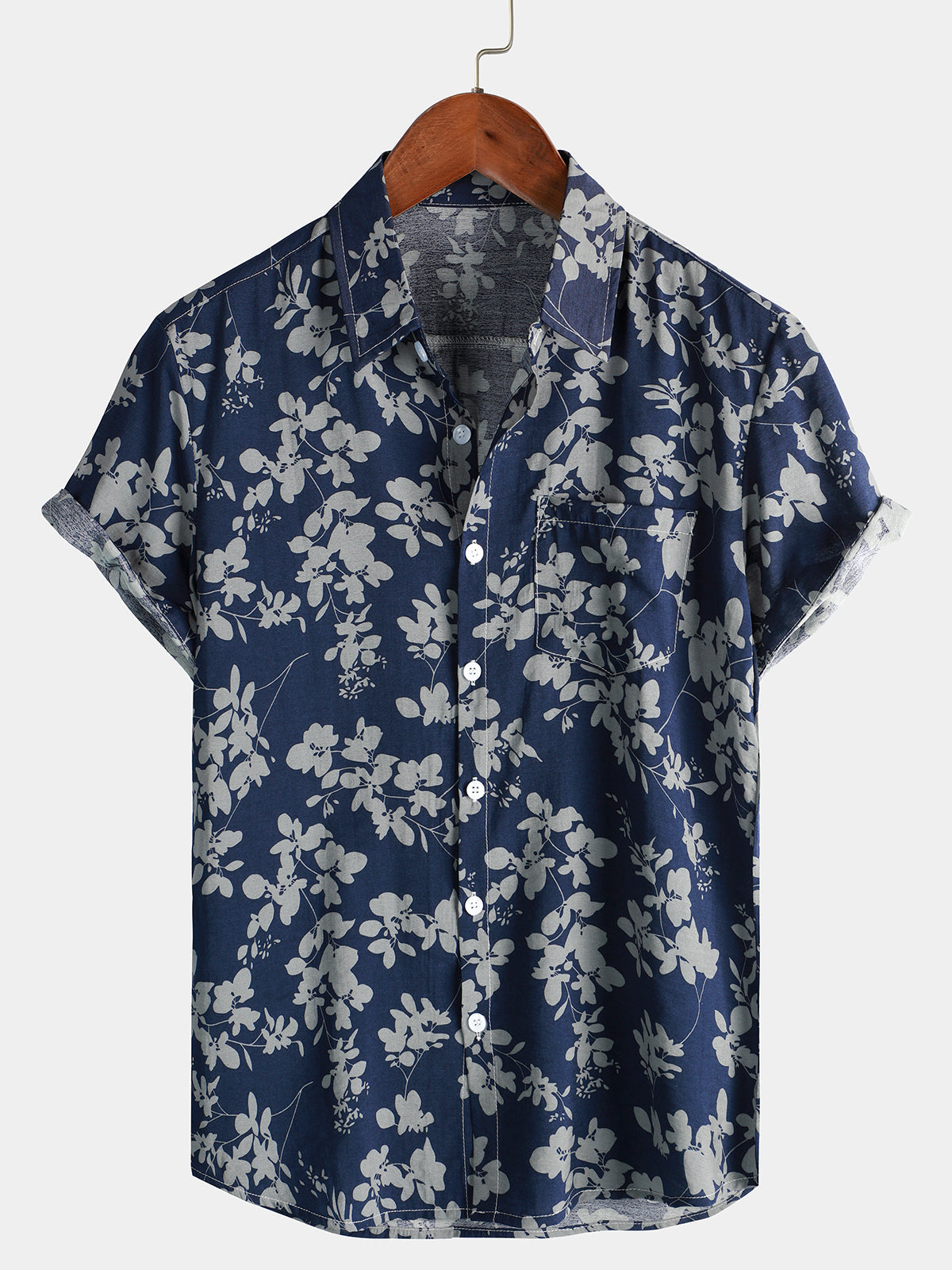 Vanmeeren™ | Katoenen Hawaii Overhemd met Korte Mouwen