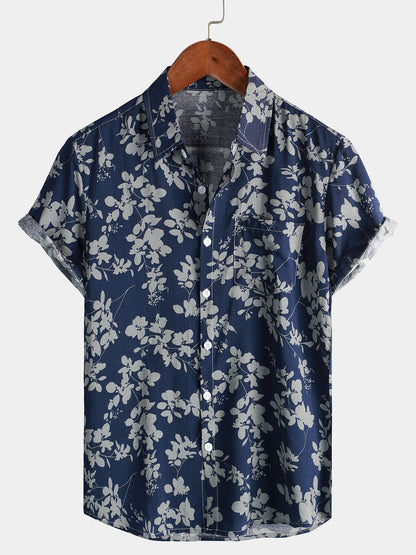 Vanmeeren™ | Katoenen Hawaii Overhemd met Korte Mouwen