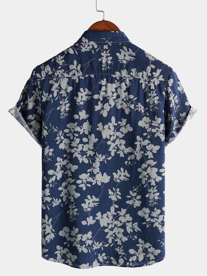 Vanmeeren™ | Katoenen Hawaii Overhemd met Korte Mouwen