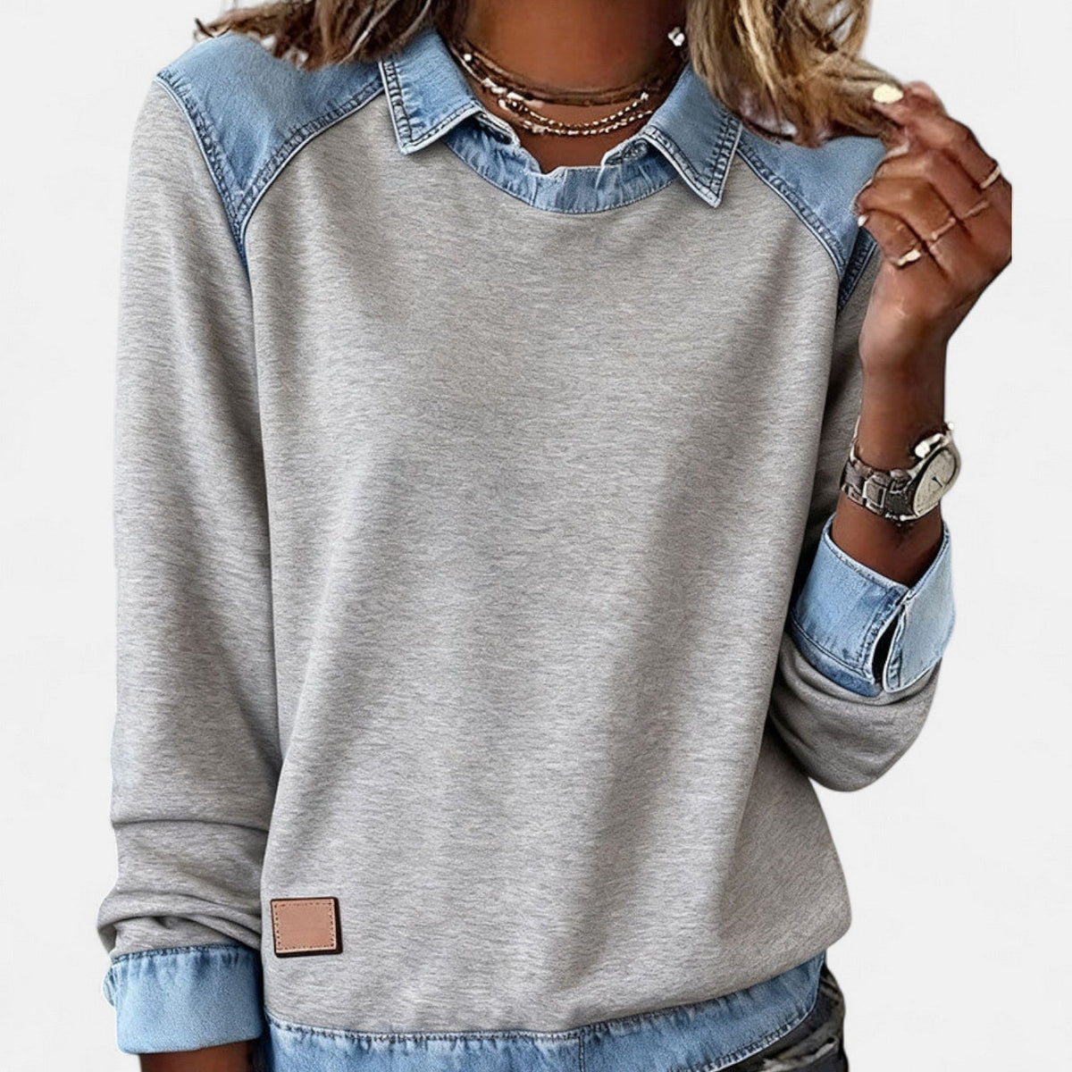 Laluna® | Trendy Lange Mouwen Damestrui