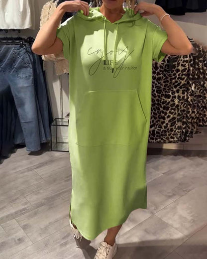 Mélina™ | Soft hoodie dress