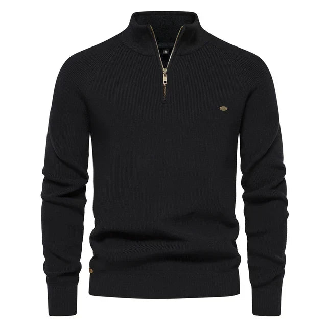 Vanmeeren™ | Gebreide Zip-Up Trui