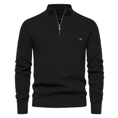 Vanmeeren™ | Gebreide Zip-Up Trui