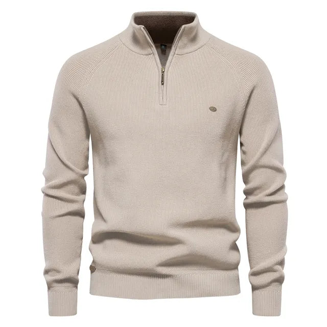 Vanmeeren™ | Gebreide Zip-Up Trui