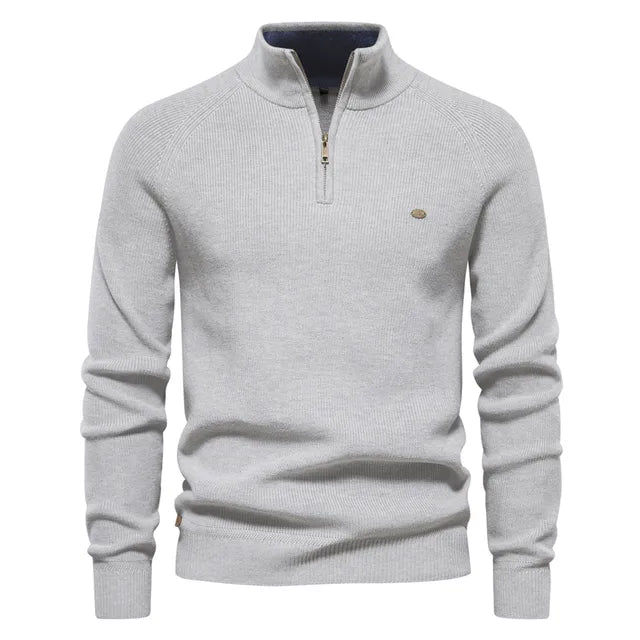 Vanmeeren™ | Gebreide Zip-Up Trui