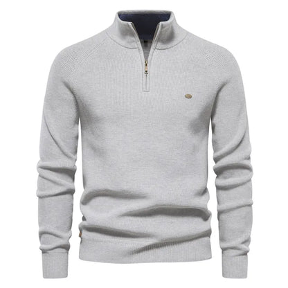Vanmeeren™ | Gebreide Zip-Up Trui