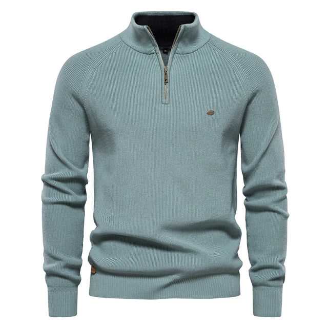 Vanmeeren™ | Gebreide Zip-Up Trui