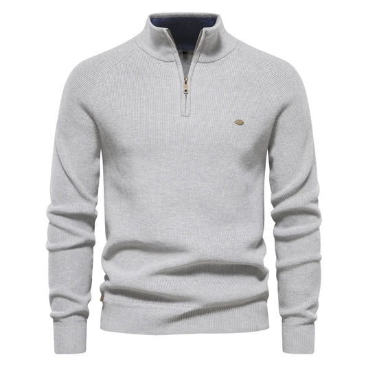 Vanmeeren™ | Gebreide Zip-Up Trui
