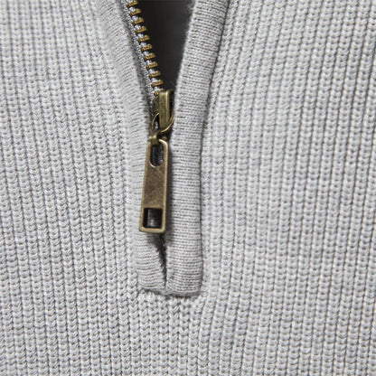 Vanmeeren™ | Gebreide Zip-Up Trui