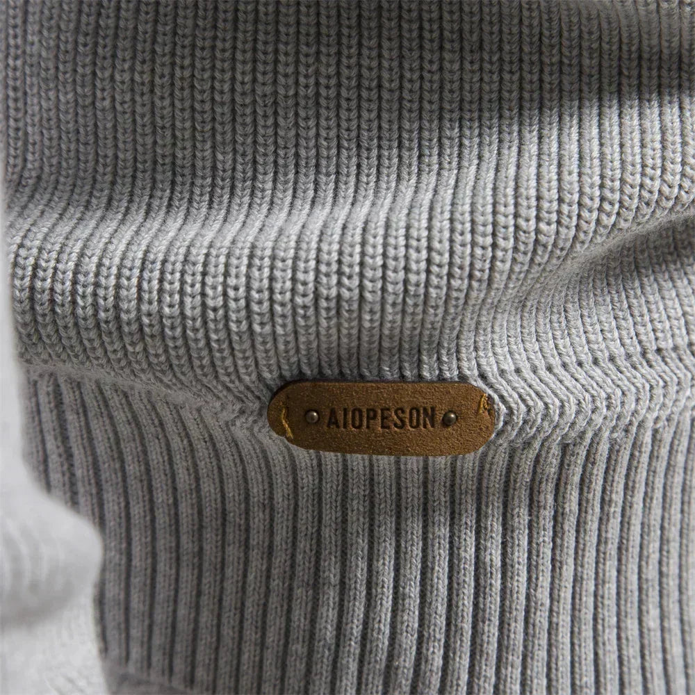 Vanmeeren™ | Gebreide Zip-Up Trui