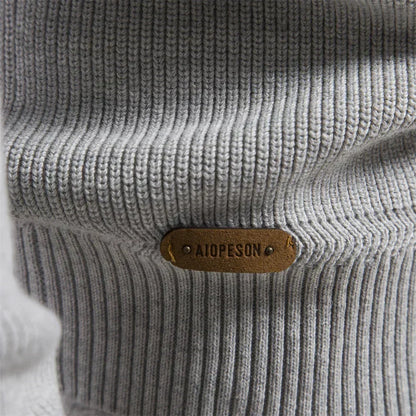 Vanmeeren™ | Gebreide Zip-Up Trui