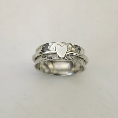 Vanmeeren™ | Zilveren Ring met Hartje