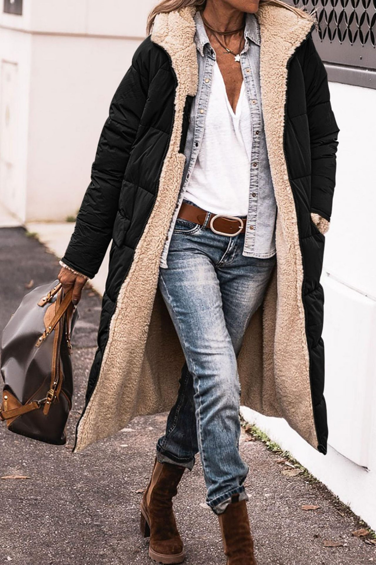 Laluna® | Elegante omkeerbare jas voor dames