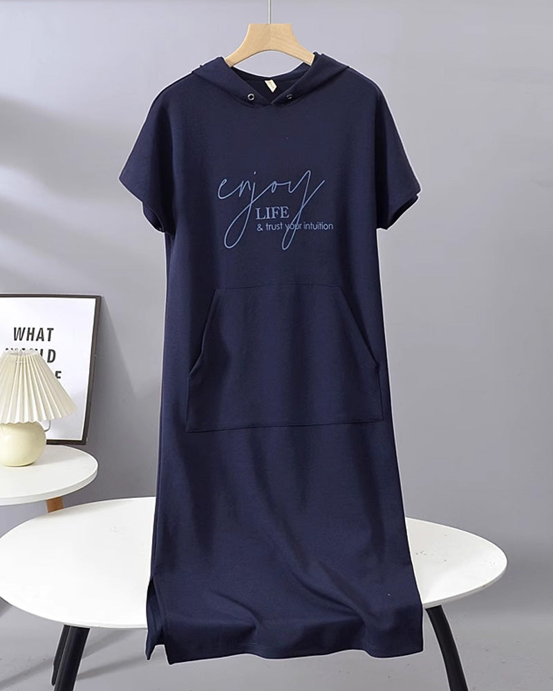Mélina™ | Soft hoodie dress