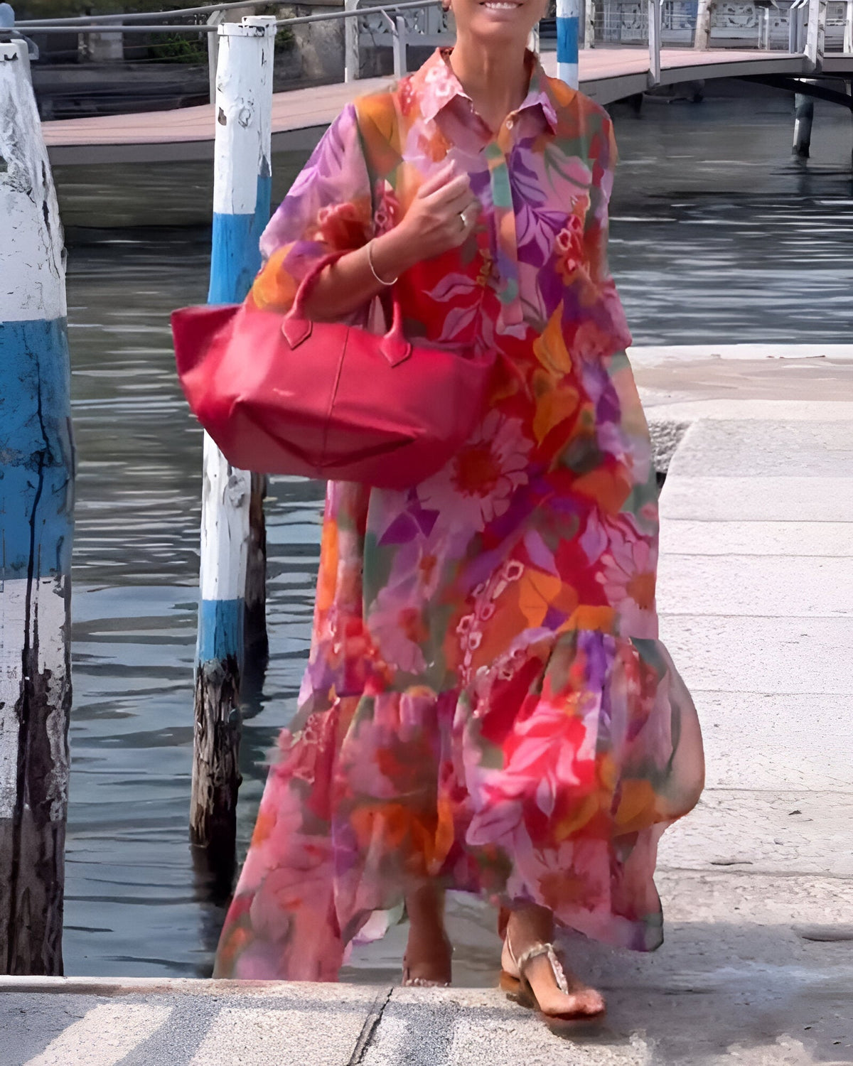 Camila™ | Colorful Maxi Dress