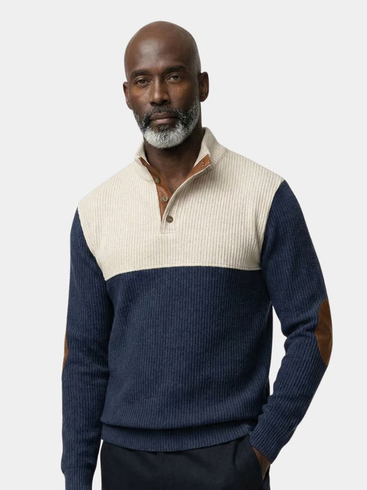 Vanmeeren™ | Hoge Kraag Corduroy Retro Pullover