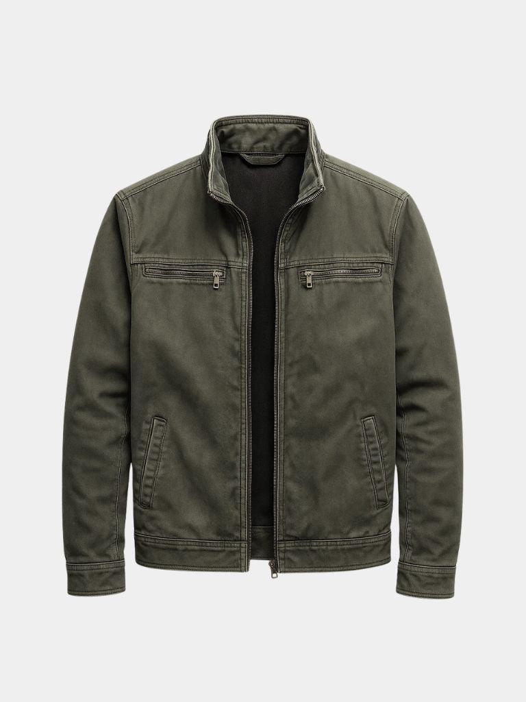 Vanmeeren™ | Valmont Vintage Olijfgroene Field Jacket