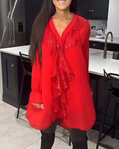Skylar™ | Elegant Ruffled Blouse